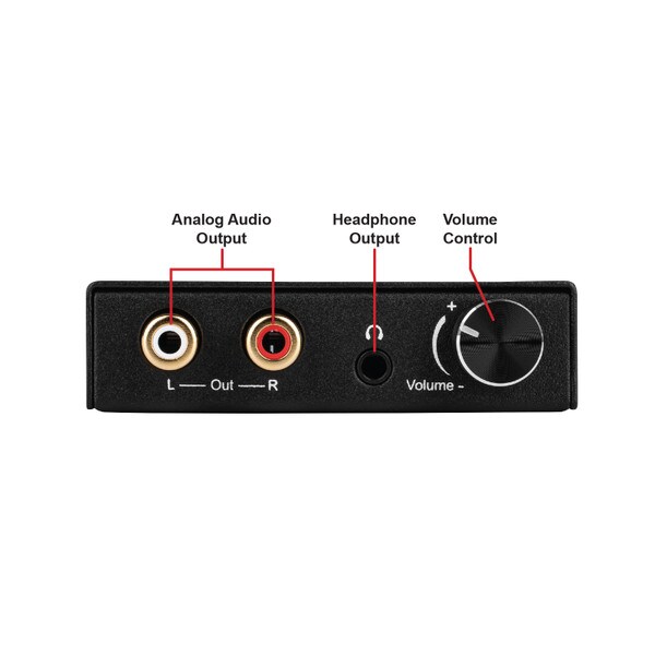 Main product image for Digital to Analog Converter with Volume and Bass Control180-1150